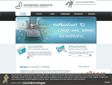Tablet Screenshot of notebook-serwis.pl